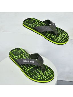 WOODLAND - Men's Green Flipflops