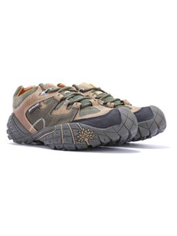 WOODLAND - Men's Olive Green Trekking Shoes