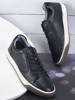 WOODLAND - Men's Navy Blue Sneakers