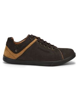 WOODLAND - Men's Russia Brown Sneakers
