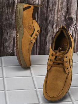 WOODLAND - Men's Camel Sneakers