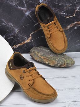 WOODLAND - Men's Camel Sneakers