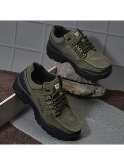 WOODLAND - Men's Olive Green Sneakers