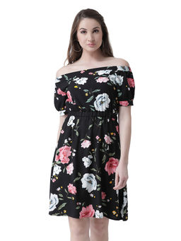 KASSUALLY - Off Shoulder Midi Dress