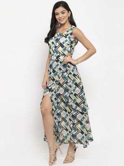 KASSUALLY - Muti Princess Scoop Aline Dress