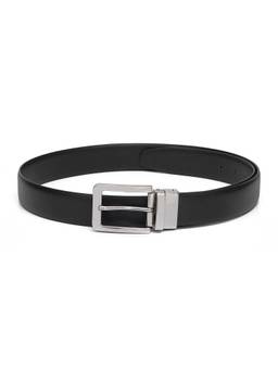 Aditi Wasan - Mens Leather Reversible Black and Brown Belt