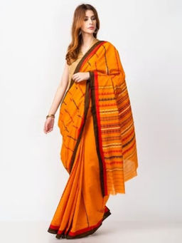 Fabindia - Cotton Loom Dobby Buti Sari