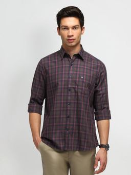 Arrow Sports - Checks Multi Color Full Sleeves Collar Neck Regular Fit Shirt