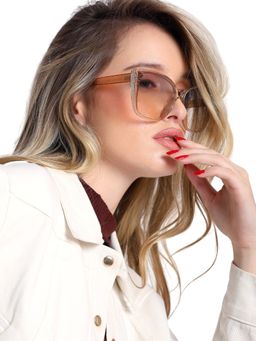 Vintage - Women UV Protection Multi-Color Lens Butterfly Sunglasses