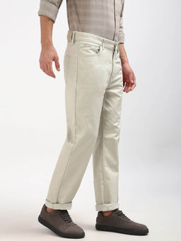 Calvin Klein - Men's Off White Color Trouser
