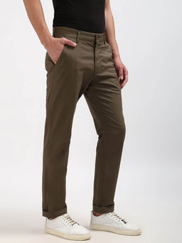 Calvin Klein - Men's Brown Color Trouser