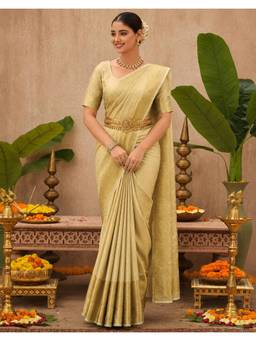Nyri - Weaving Golden Silk Saree