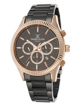 Daniel Klein - Analog Black Dial Men's Watch-DK.1.12458-5