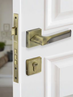 Plantex - Gold Heavy Duty Door Lock with 3 Keys