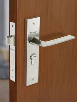 Plantex - Silver Heavy Duty Door Lock with 3 Keys