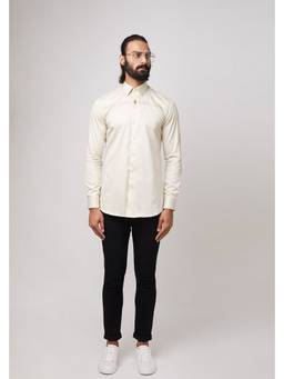 Gatsby Collection - Beige Untitled Playlist Shirt