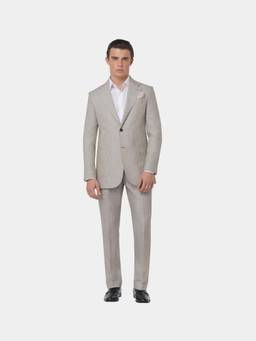 Gatsby Collection - Grey Striped Gc Select Blazer with Trouser and Shirt