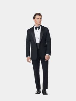 Gatsby Collection - Black Gc Dinner Blazer with Trouser and Shirt