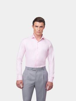Gatsby Collection - Pink Gc Signature Twill Shirt