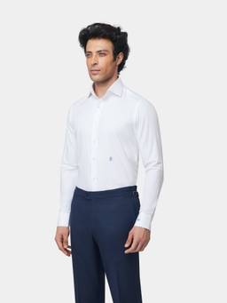 Gatsby Collection - Ivory Gc Signature Twill Shirt