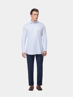 Gatsby Collection - Light Blue Gc Signature Twill Shirt