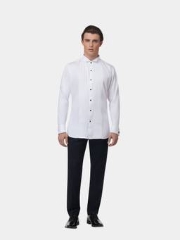 Gatsby Collection - White Gc Tuxedo Shirt