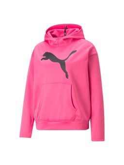 Puma - Train Favpwrfleece Po Women Pink Hoodie