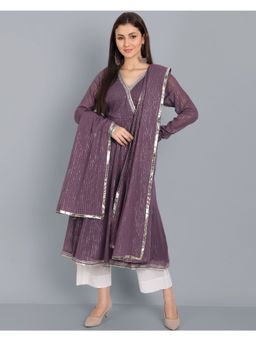 Mera Rang - Kaasni Anarkali with Dupatta (Set of 3)