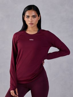 Kica - Regular Fit Basic Full Sleeve T-Shirt With A Round Neck