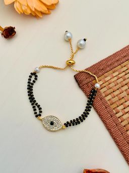 Abdesigns - Mesmerising High Quality Gold Plated Hand Mangalsutra