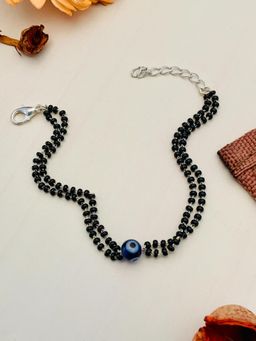 Abdesigns - Silver Plated Evil Eye Hand Mangalsutra