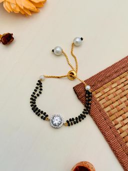 Abdesigns - Mesmerising High Quality Silver Plated Hand Mangalsutra