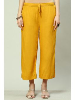 Biba - Mustard Plain Palazzo