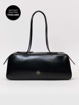 Pomelo - Baguette Shoulder Bag - Black