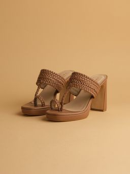 ERIDANI - Meher Beige Heels