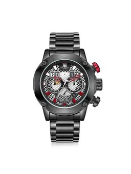 T5 - H3657G-E Black Chronograph Watch (M)