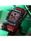 Red color option, Sold out, Currently selected