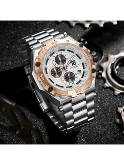 T5 - H3847G-A Silver Chronograph Watch (M)