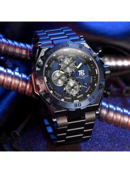 T5 - H3847G-F Blue Chronograph Watch (M)