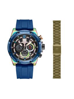 T5 - H3867G-E Black Chronograph Watch with Interchangeable Strap (M)