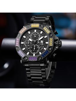 T5 - H3884G-C Black Chronograph Watch (M)