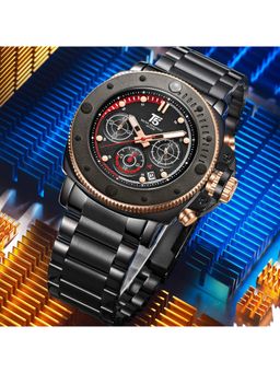 T5 - H4031G-D Black Chronograph Watch (M)