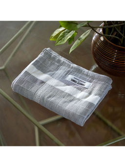 Doctor Towels - Grey Double Cloth Cotton Bath Towel (M)