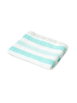 Doctor Towels - Blue Waffle Weave Cotton Bath Towel (M)