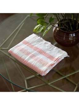 Doctor Towels - Orange Waffle Weave Cotton Bath Towel (M)