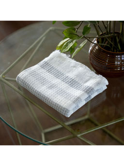 Doctor Towels - Grey Waffle Weave Cotton Bath Towel (M)