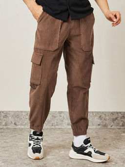 Styli - Baggy Fit Cargo Pocket Corduroy Jogger