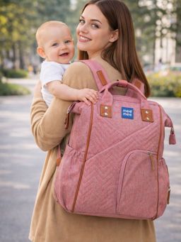 Mee Mee - Pink Premium Hospital Bag Multipocket Maternity & Travel Bag (0-6 Months)