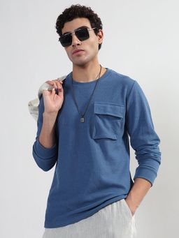 SHOWOFFFF - Edition Mens Blue Regular Fit T-Shirt