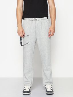 SHOWOFF - Edition Mens Grey Relaxed Fit Trouser